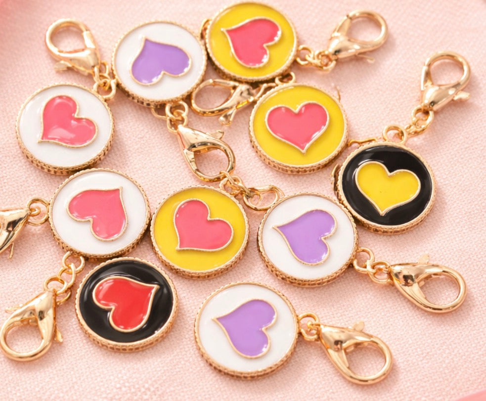 Lucky heart charm