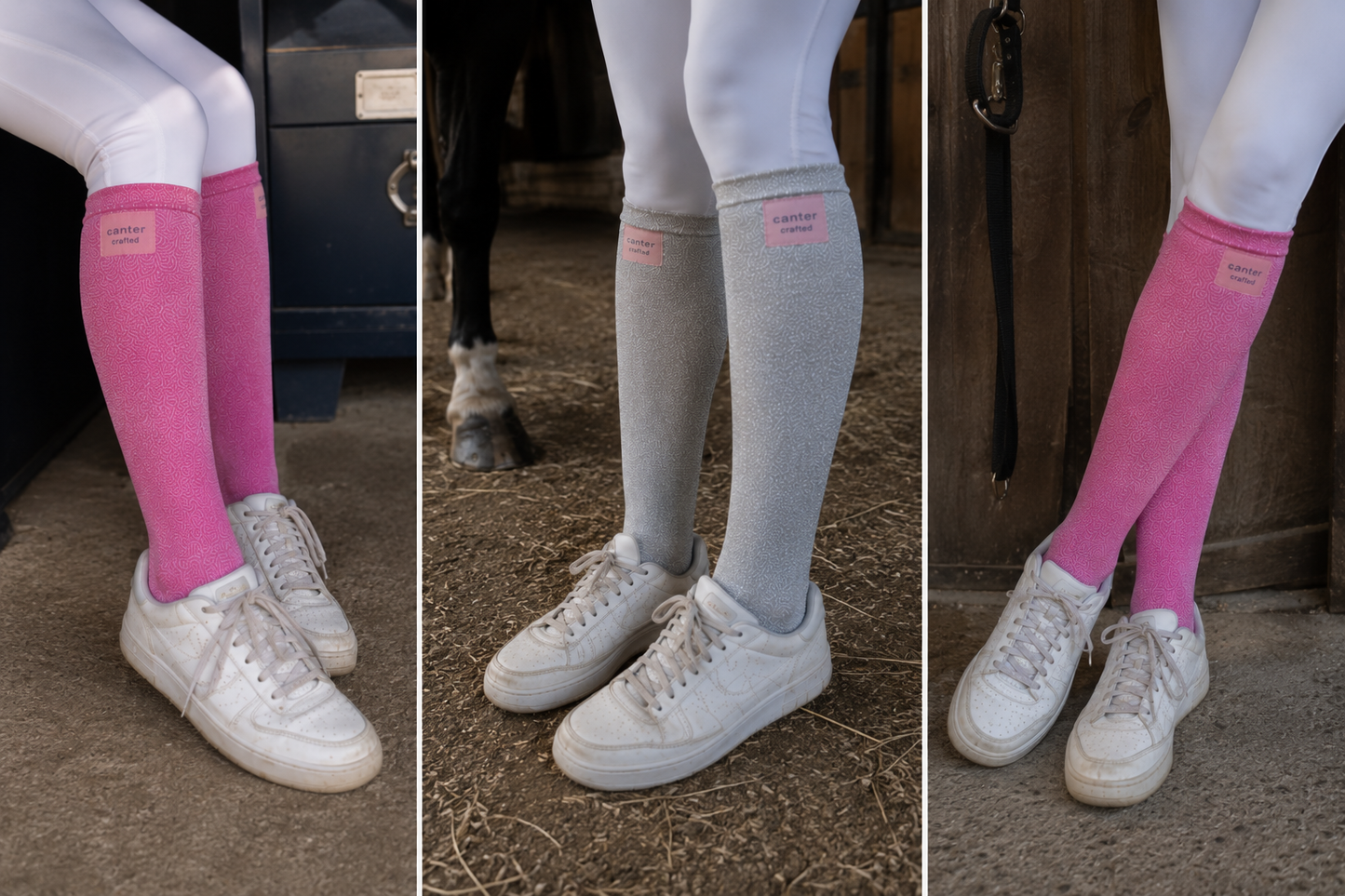 D x Canter Crafted ribbon socks