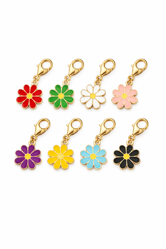 Flower charm