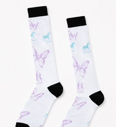 Canter Crafted butterfly socks