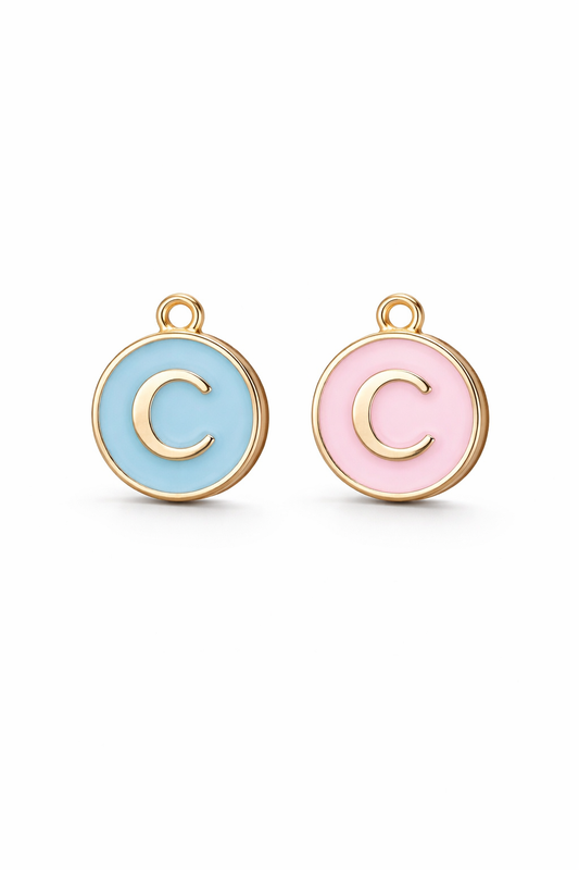 Alphabet letter charm (no clasp)